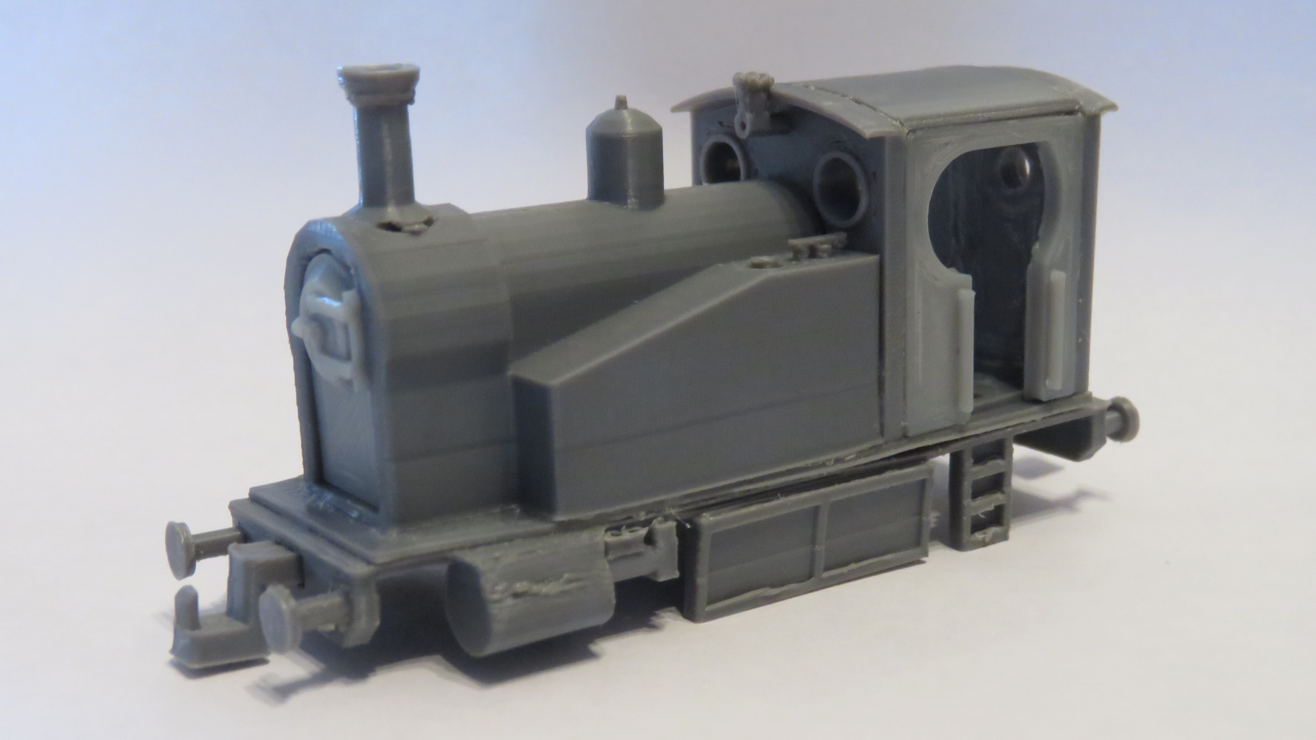 009 oo9 Industrial locomotive body 